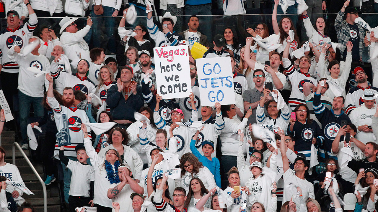 Winnipeg-Jets-fans-at-a-viewing-party-react-after-the-Jets-defeated-Nashville-Predators-in-Stanley-Cup-Playoffs-action.