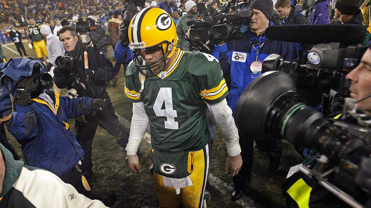 Brett Favre says he went to rehab three times to fight addictions