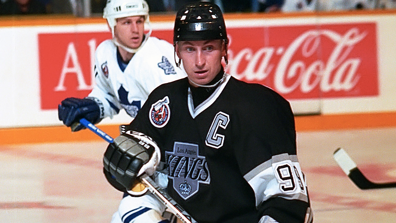 Wayne-Gretzky;-Toronto-Maple-Leafs;-Los-Angeles-Kings;
