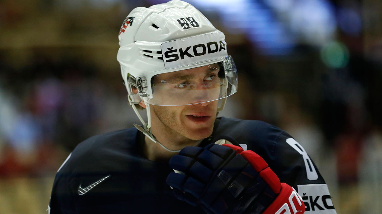 Patrick-Kane-seen-here-in-a-Team-USA-uniform-at-the-2018-IIHF-World-Championship.