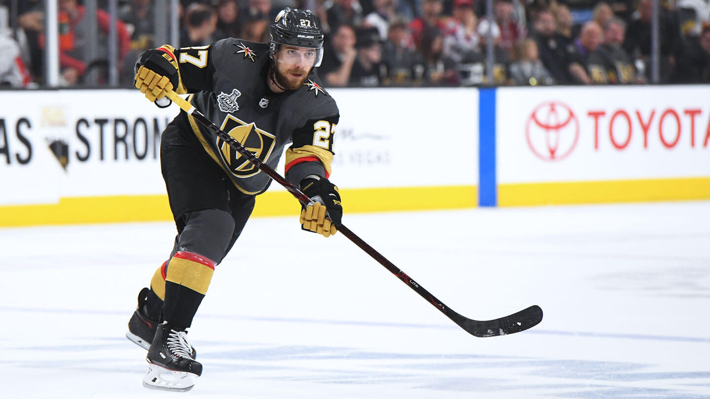 Vegas Golden Knights rising defensive star Shea Theodore reflects