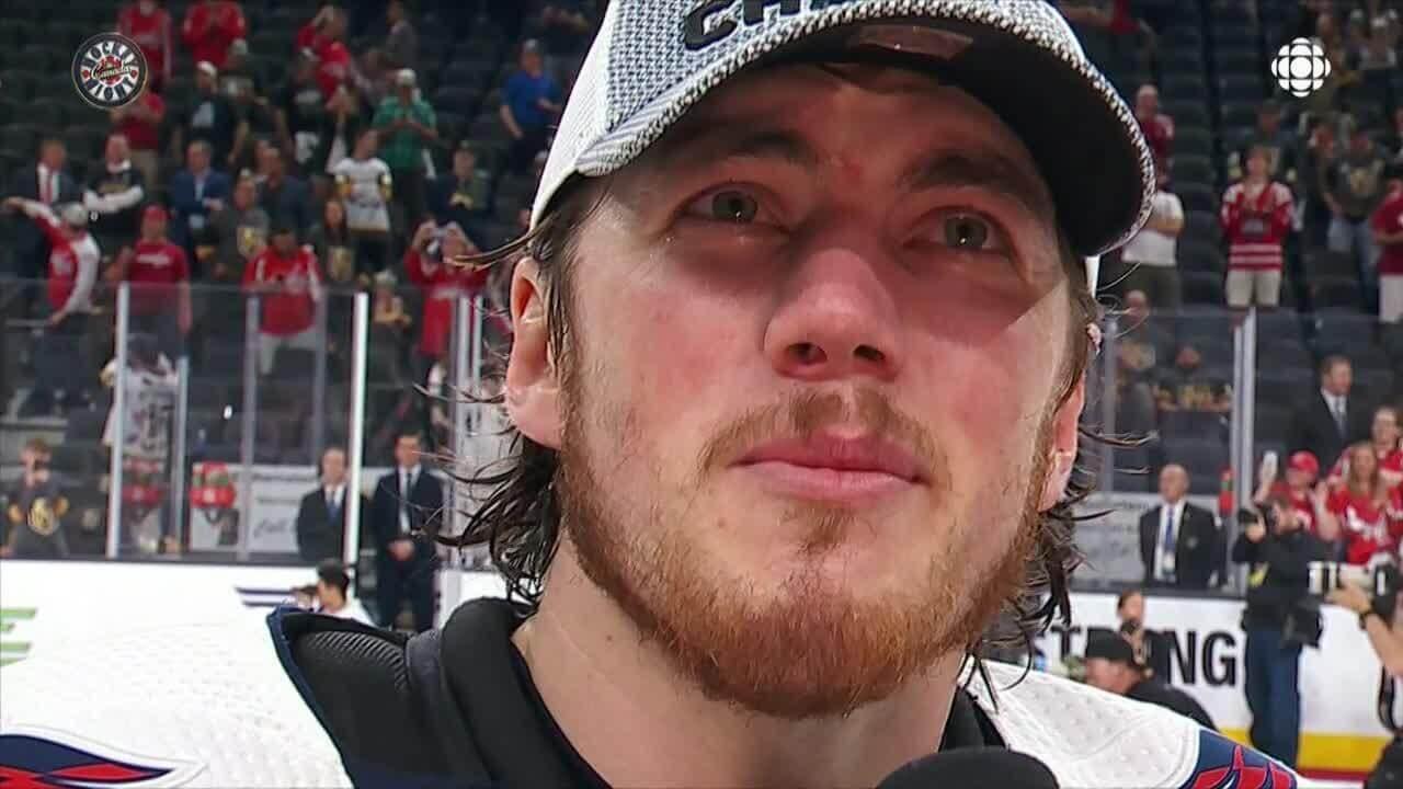 Watch: T.J. Oshie's interview about dad who has Alzheimer's