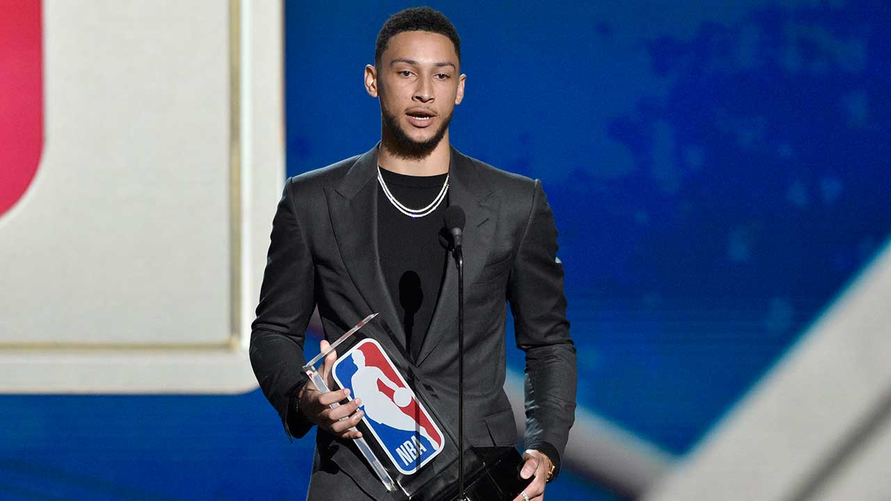 NBA Awards Roundup Ben Simmons wins Rookie of the Year