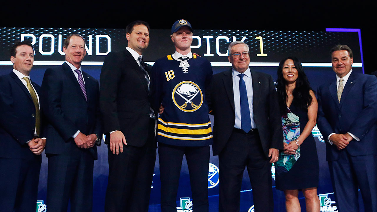 The Sabres make sure the draft is a family affair for Rasmus Dahlin - The  Athletic