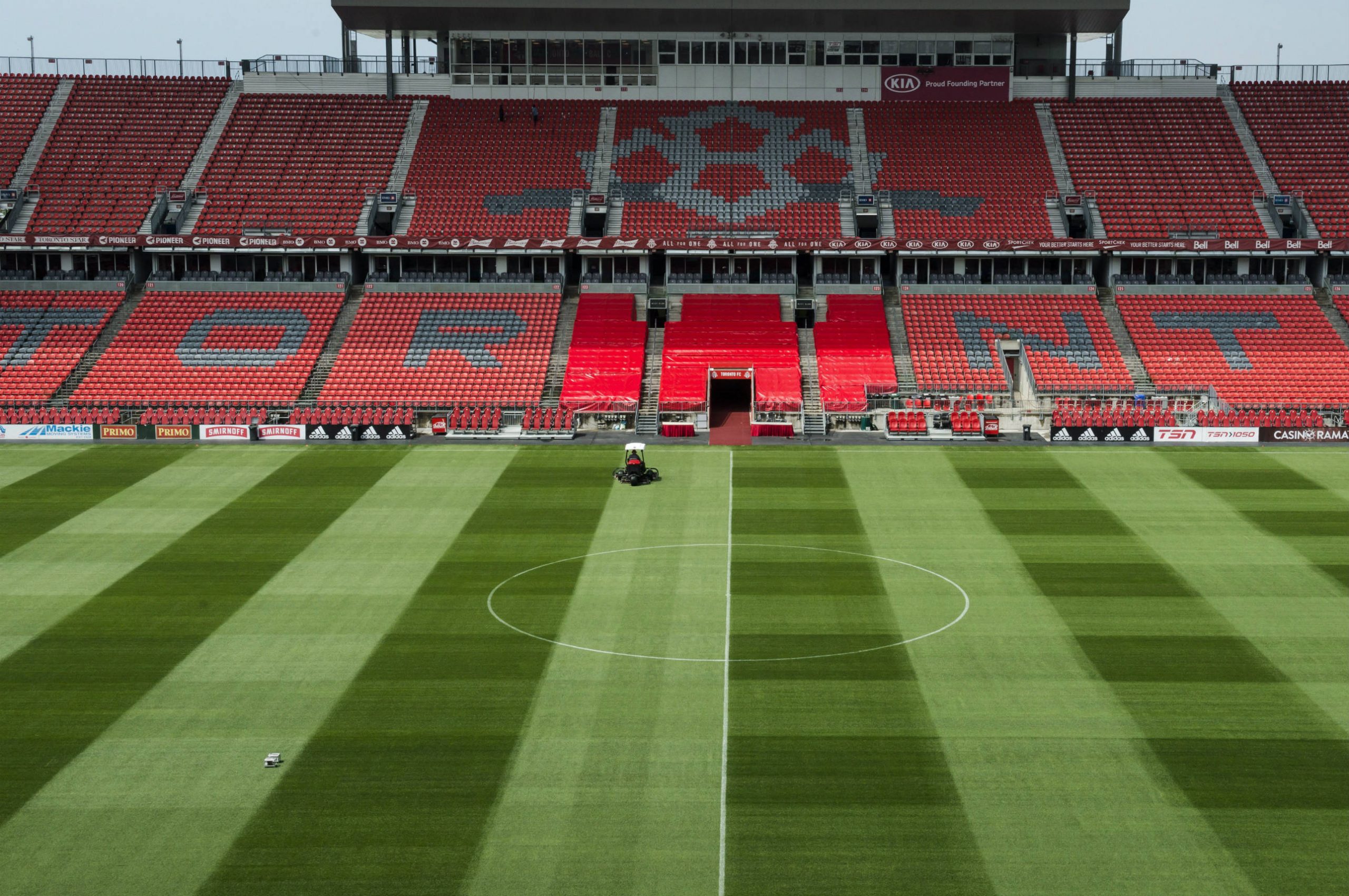 BMO-Field-in-Toronto-is-pictured-on-Wednesday,-June-13,-2018.-FIFA's-member-associations-voted-134-to-65,-with-one-no-vote,-Wednesday-in-favour-of-the-joint-North-American-bid-by-Canada,-the-U.S.-and-Mexico-to-host-the-2026-World-Cup-over-that-of-Morocco-at-the-FIFA-Congress-in-Moscow.-(Christopher-Katsarov/CP)