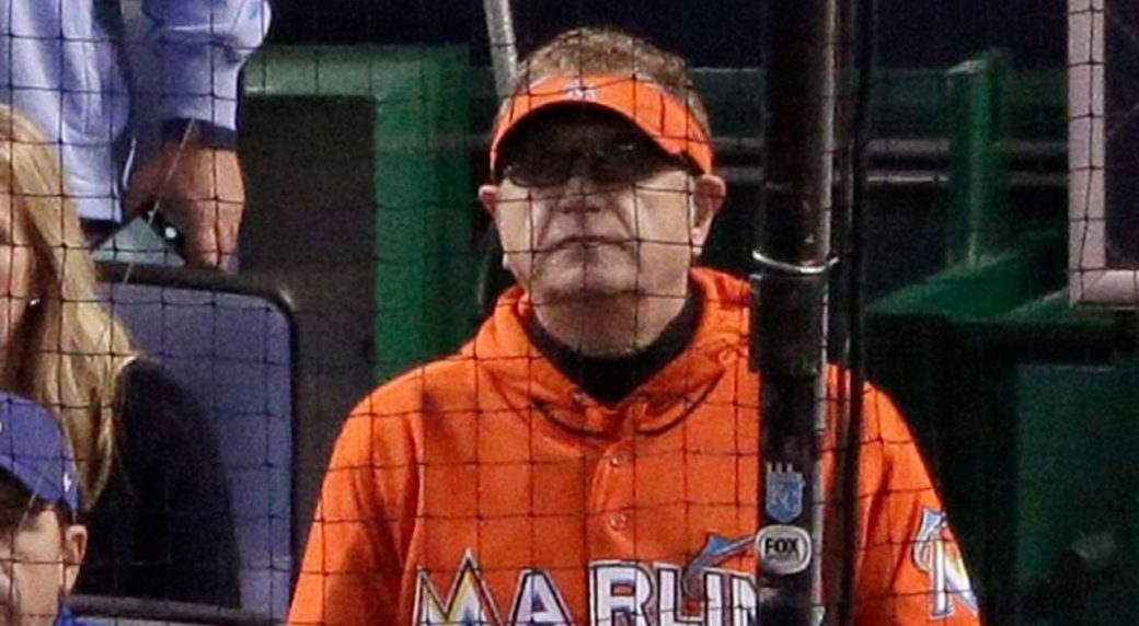 guy in marlins jersey