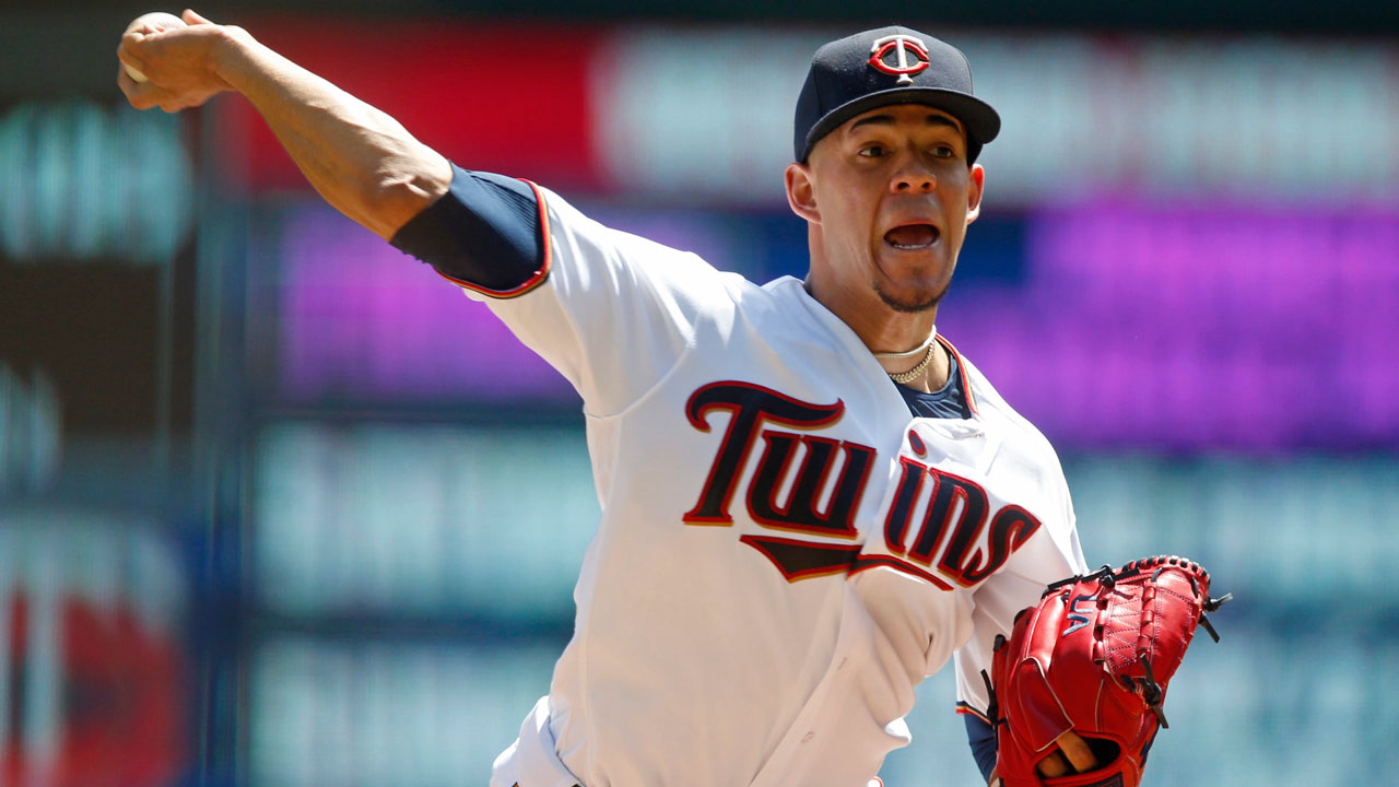 Jose Berrios strikes out 12 to lift Twins over Rangers