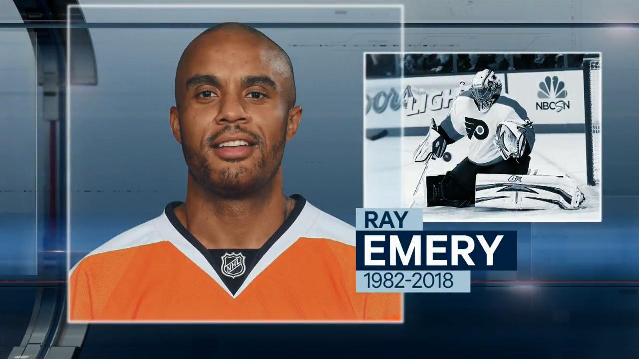 Tributes pour in for former NHL goalie Ray Emery, dead at 35