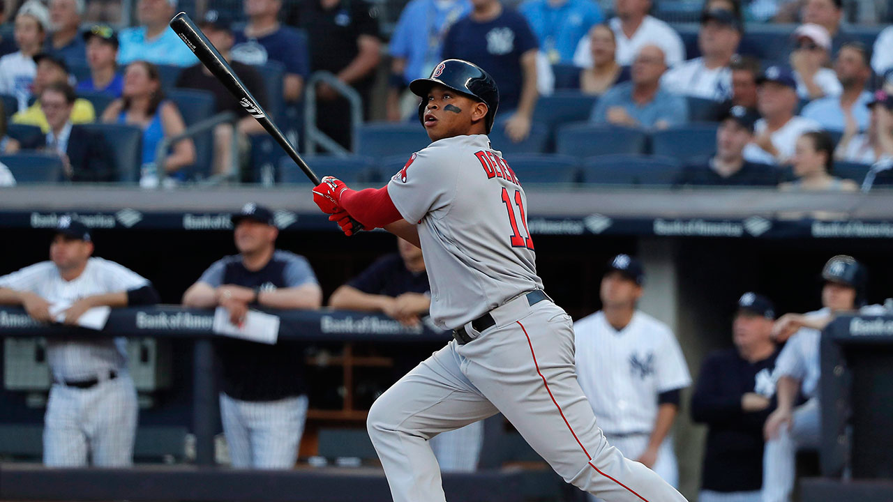 MLB-Red-Sox-Devers-hits-home-run-against-Yankees