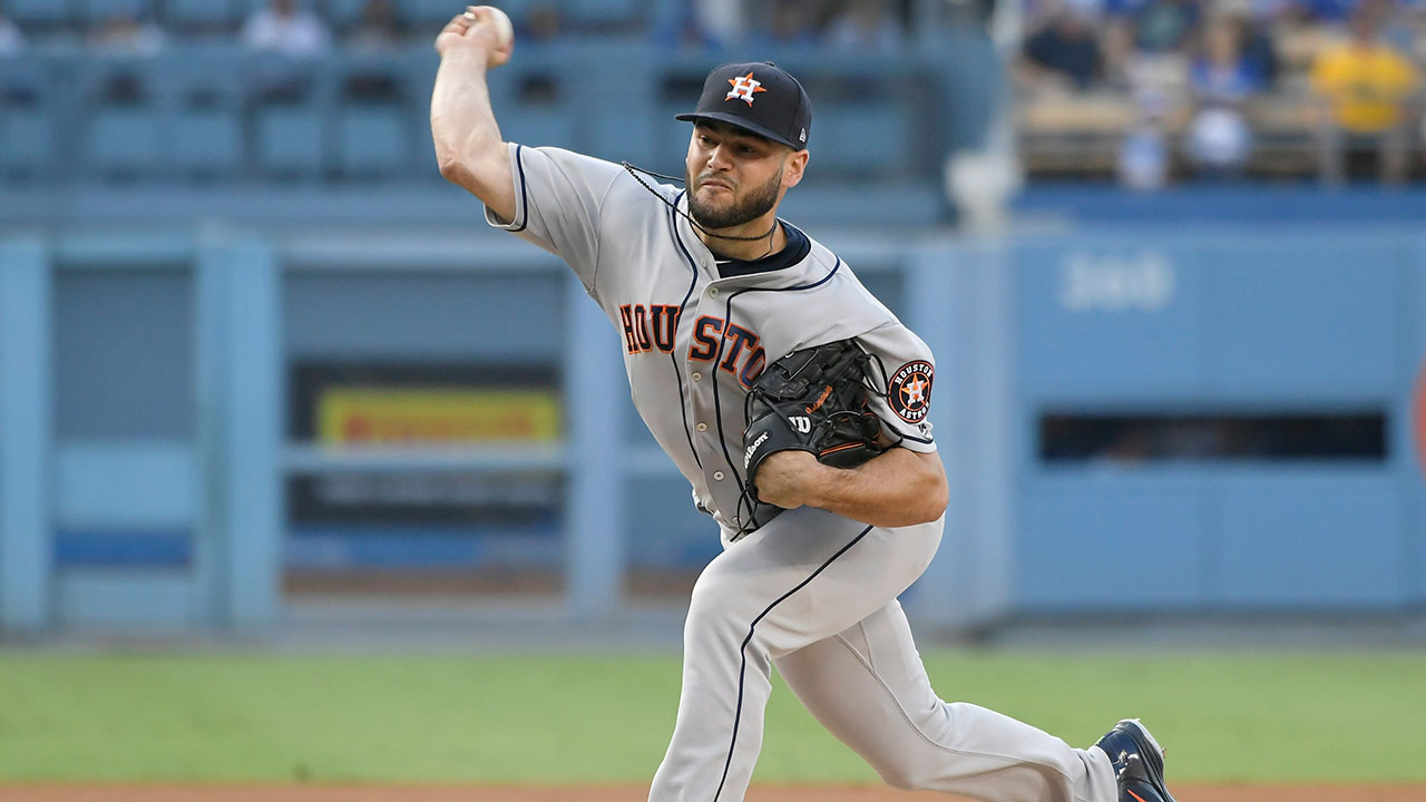 MLB-Astros-McCullers-pitching-against-Dodgers