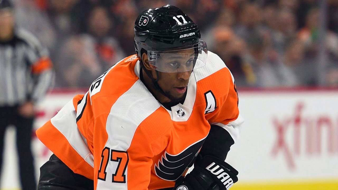 NHL-Flyers-Wayne-Simmonds-playing-against-Capitals