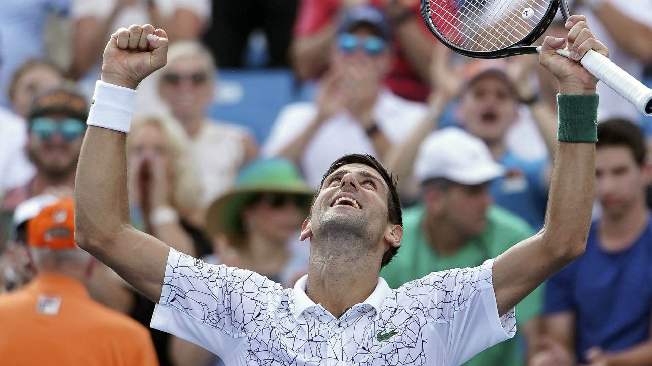 Djokovic into Cincinnati final, Federer in his way again