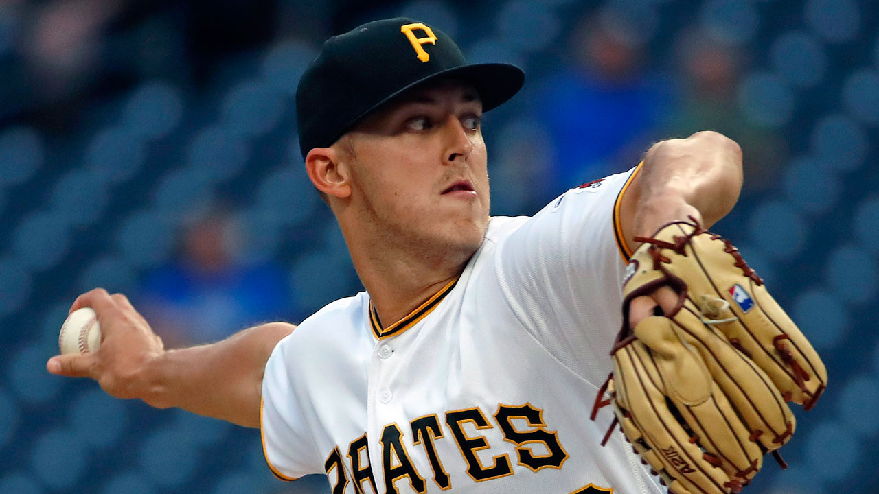 Pittsburgh Pirates starting pitcher Jameson Taillon.  (Gene J. Puskar/AP)