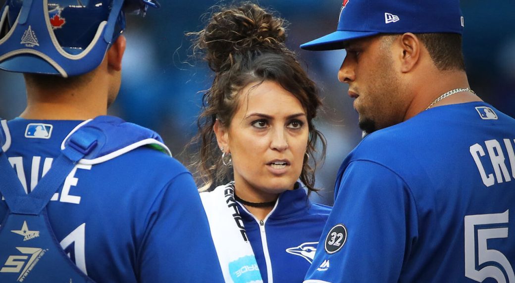 blue jays female jersey