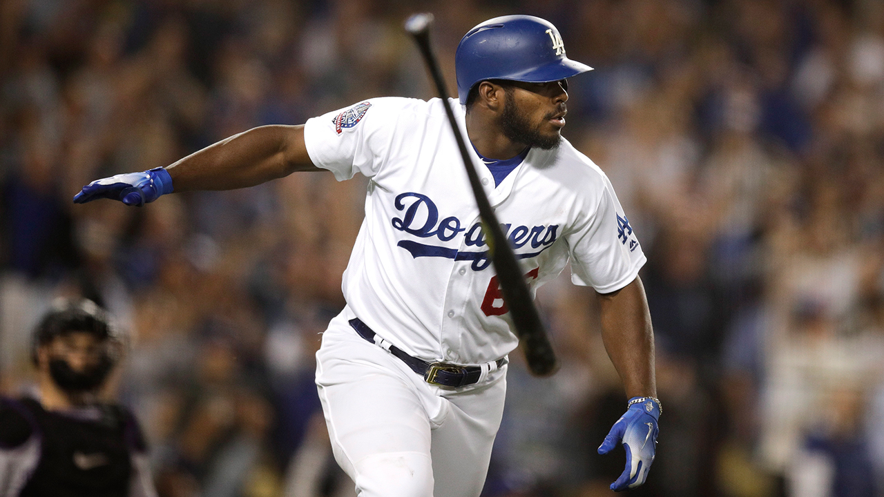 Los-Angeles-Dodgers'-Yasiel-Puig