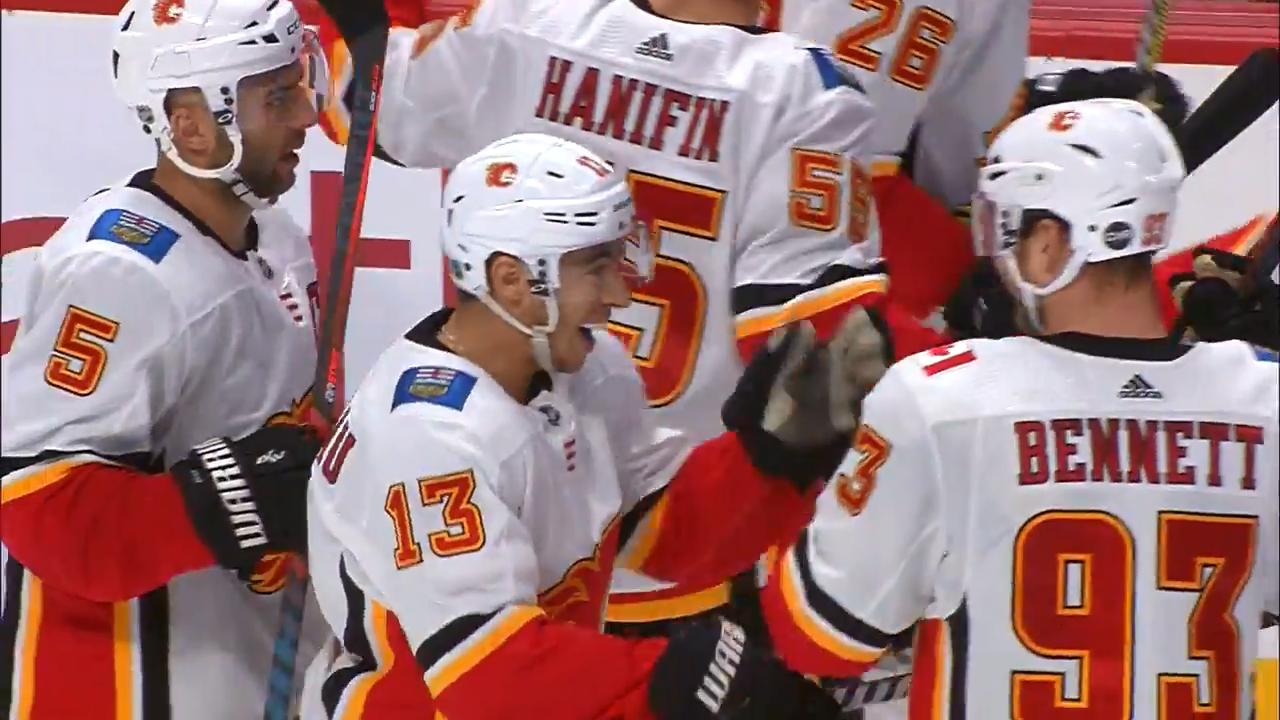 FlamesNation]Johnny Gaudreau speaks on Sean Monahan being out of