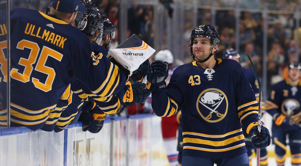 Sheary scores twice in Sabres win over 