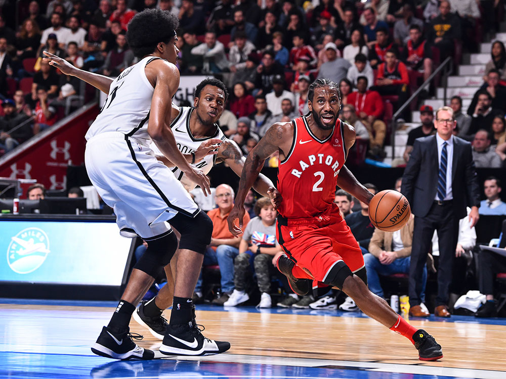 Fitter than ever, Kawhi Leonard impresses with his physicality!