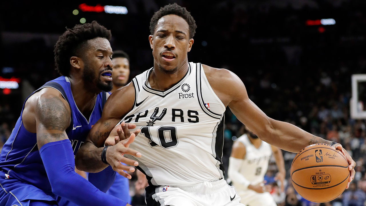 DeMar DeRozan faced his 'toughest' times while in a Spurs jersey