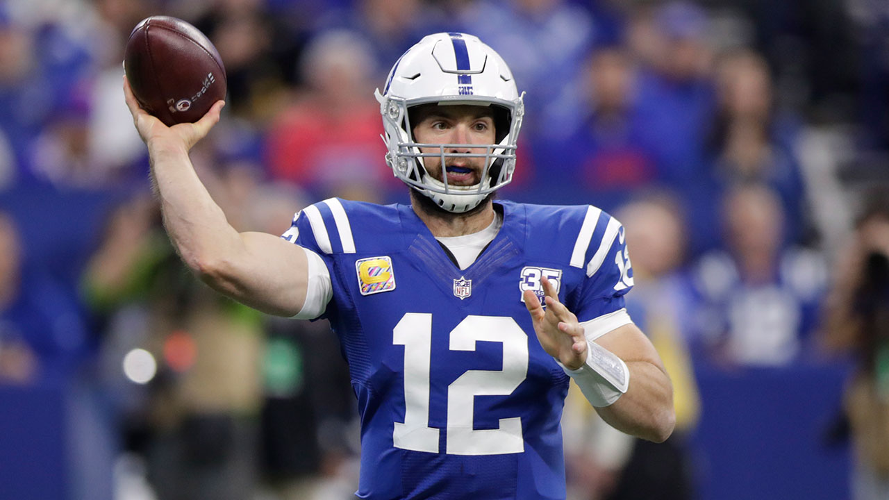 NFL-Colts-Luck-throws-against-Bills