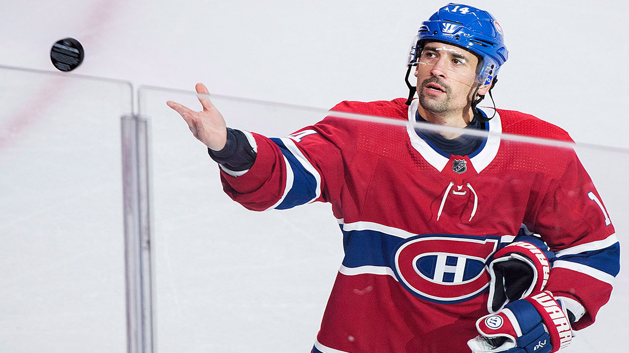 NHL-Canadiens-Plekanec-after-1000th-career-game