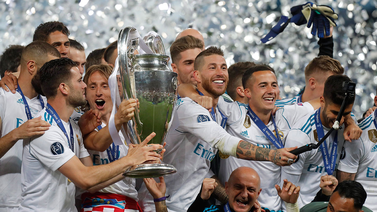 Soccer-Real-Madrid-celebrates-winning-Champions-League