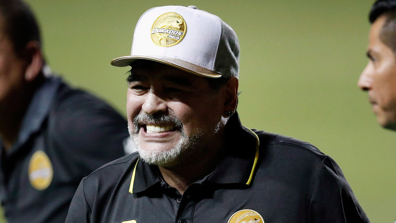 Diego Maradona. (Eduardo Verdugo/AP)