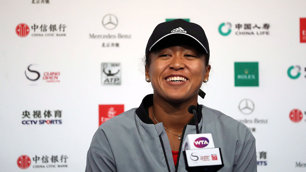 Tennis-WTA-Naomi-Osaka-at-press-conference