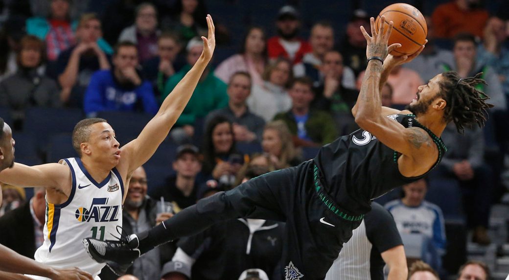 derrick rose timberwolves throwback