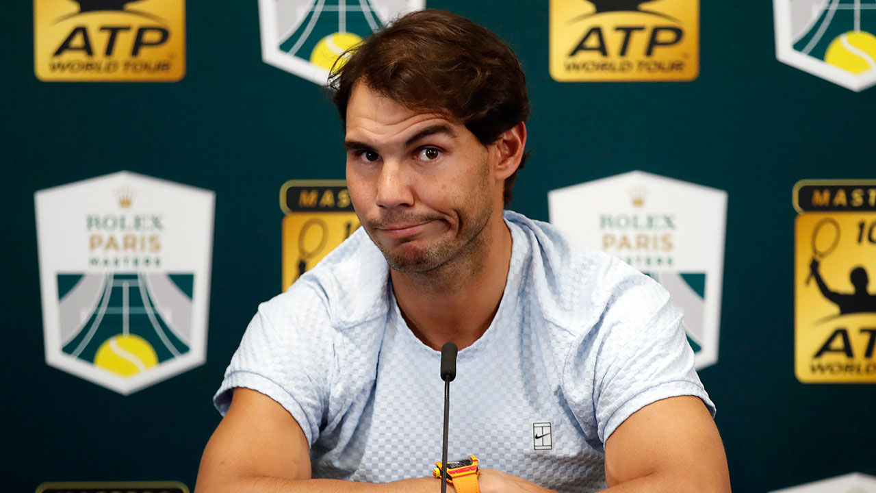 Nadal pulls out of Paris Masters; Djokovic to be new No
