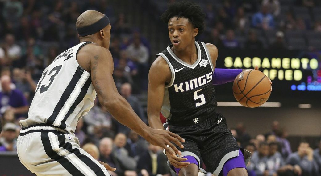 Fox, Kings hold on to end 14-game losing streak to Spurs ...