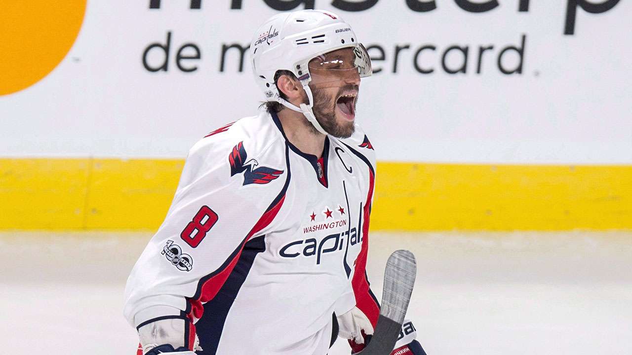 Ovechkin goal against Leafs ties Fedorov for most 