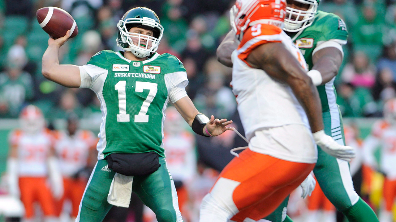 CFL-Roughriders-Collaros-throws