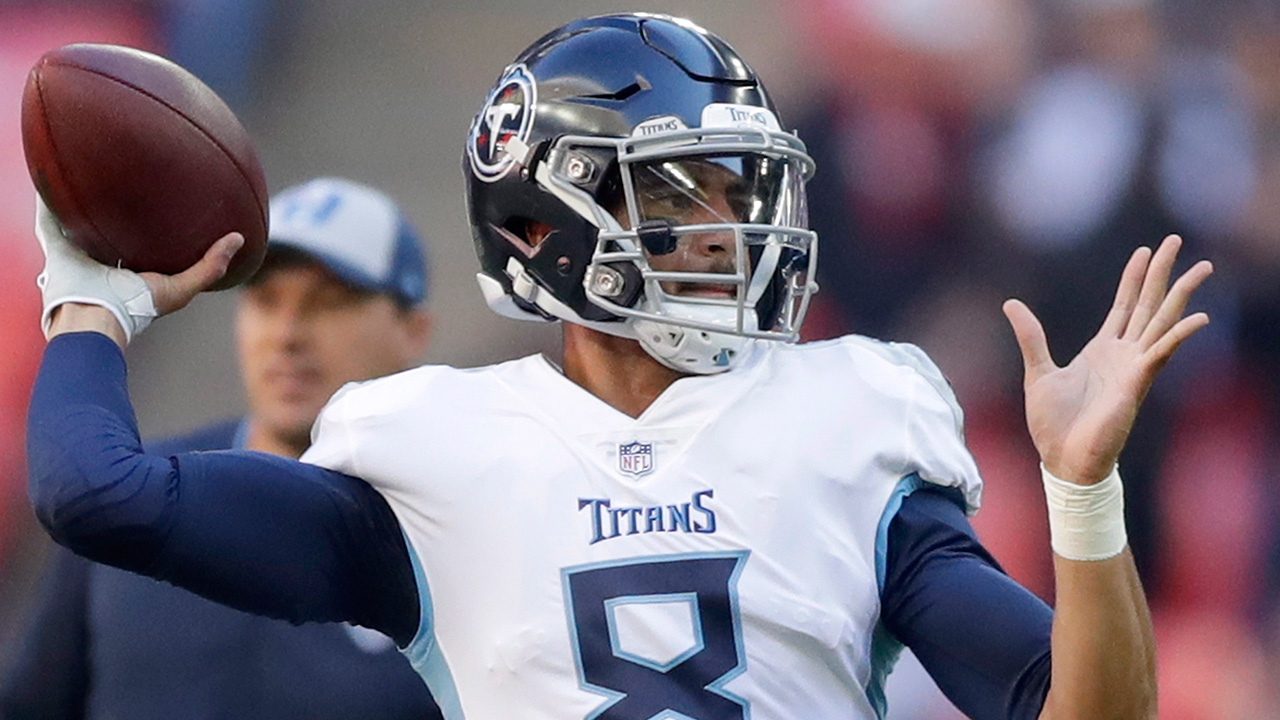 Titans QB Marcus Mariota inactive for must-win game vs. Colts