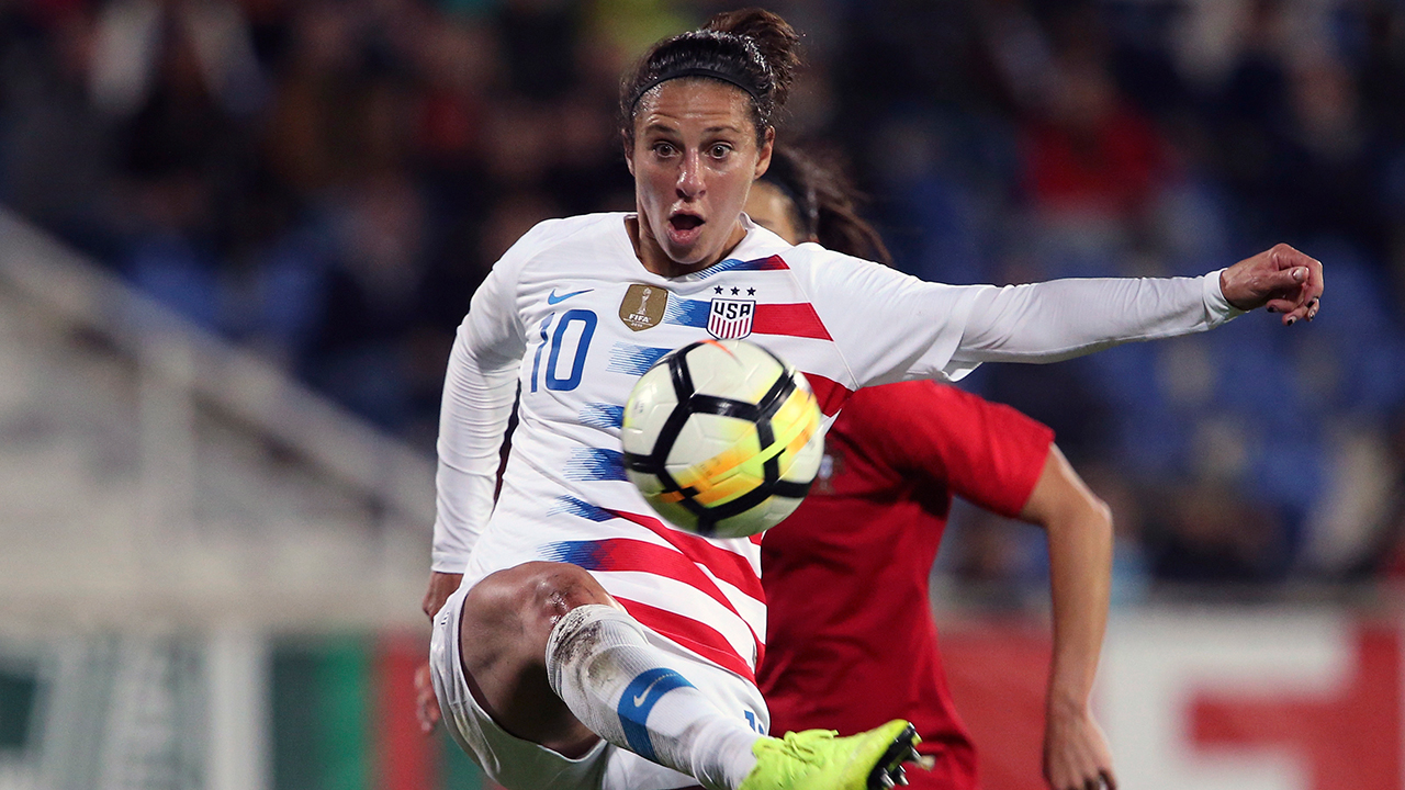 Soccer-US-Womens-Carli-LLoyd-Shooting