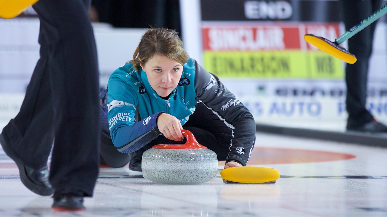 Casey Scheidegger in action at the Tour Challenge on Nov. 8, 2018, in Thunder Bay, Ont. (Anil Mungal)