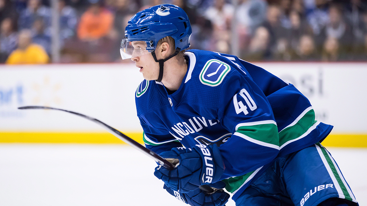 Canucks' Elias Pettersson named NHL's first star o