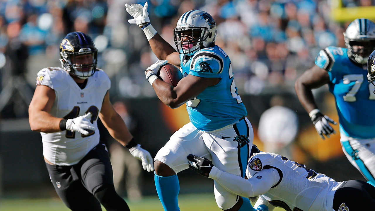 NFL-football-Panthers-Anderson-runs-against-Ravens