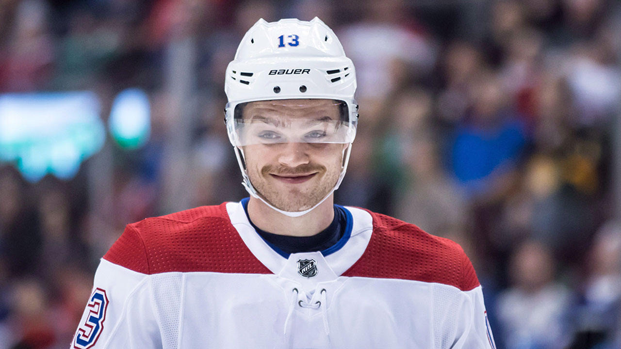 NHL-Canadiens-Domi-smiles-during-game