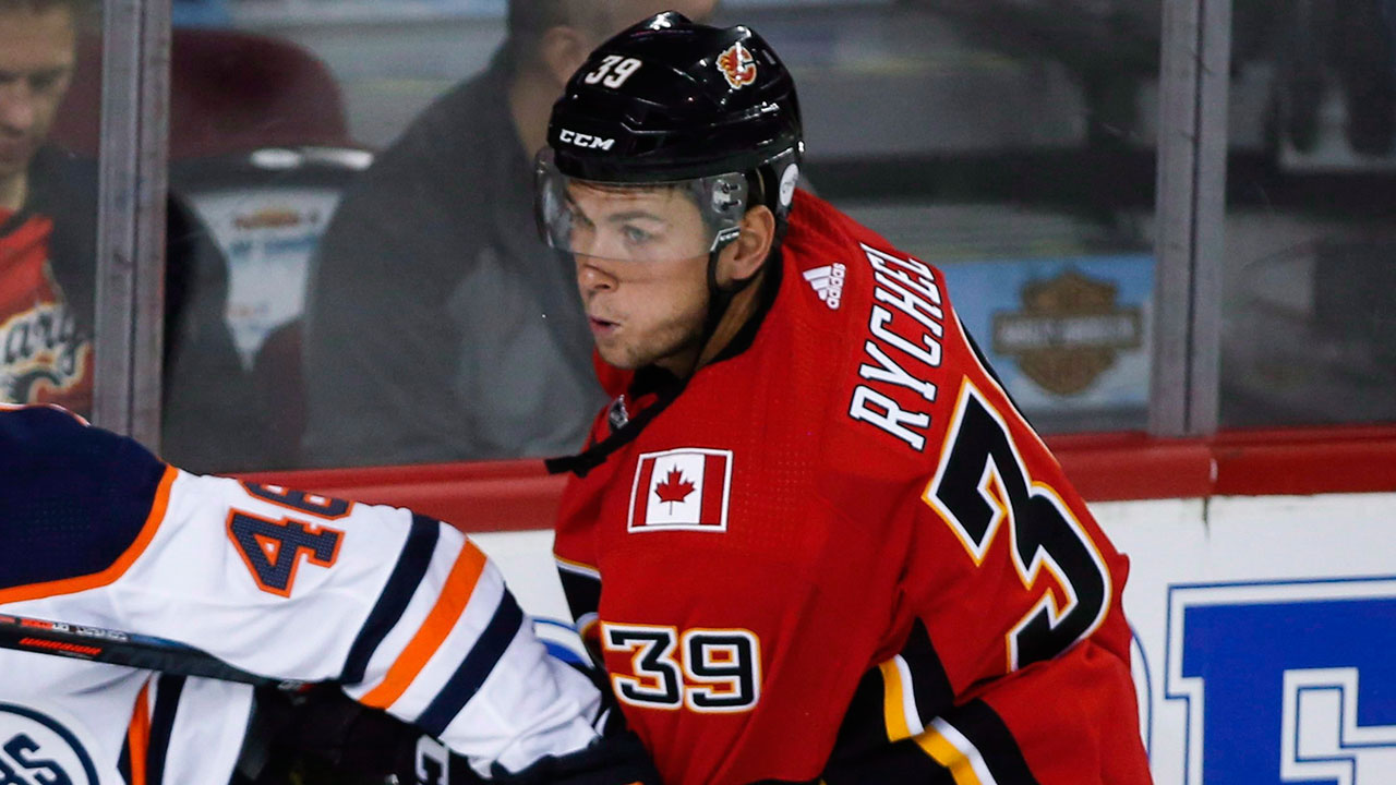Flames recall Kerby Rychel, activate 