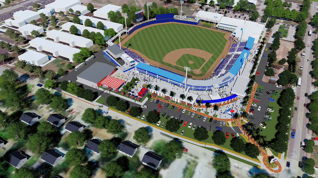 Photo Gallery First Look At Blue Jays Dunedin Stadium Renovations Sportsnet Ca