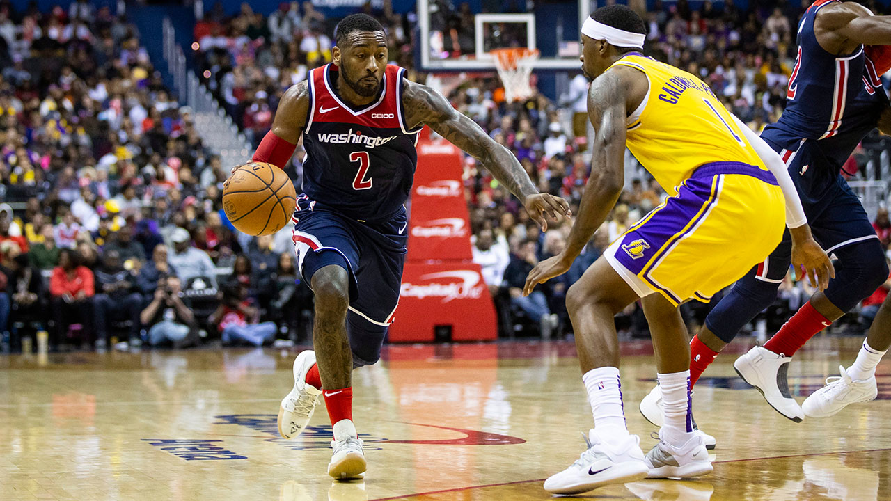 Washington Wizards' John Wall out two weeks with discomfort