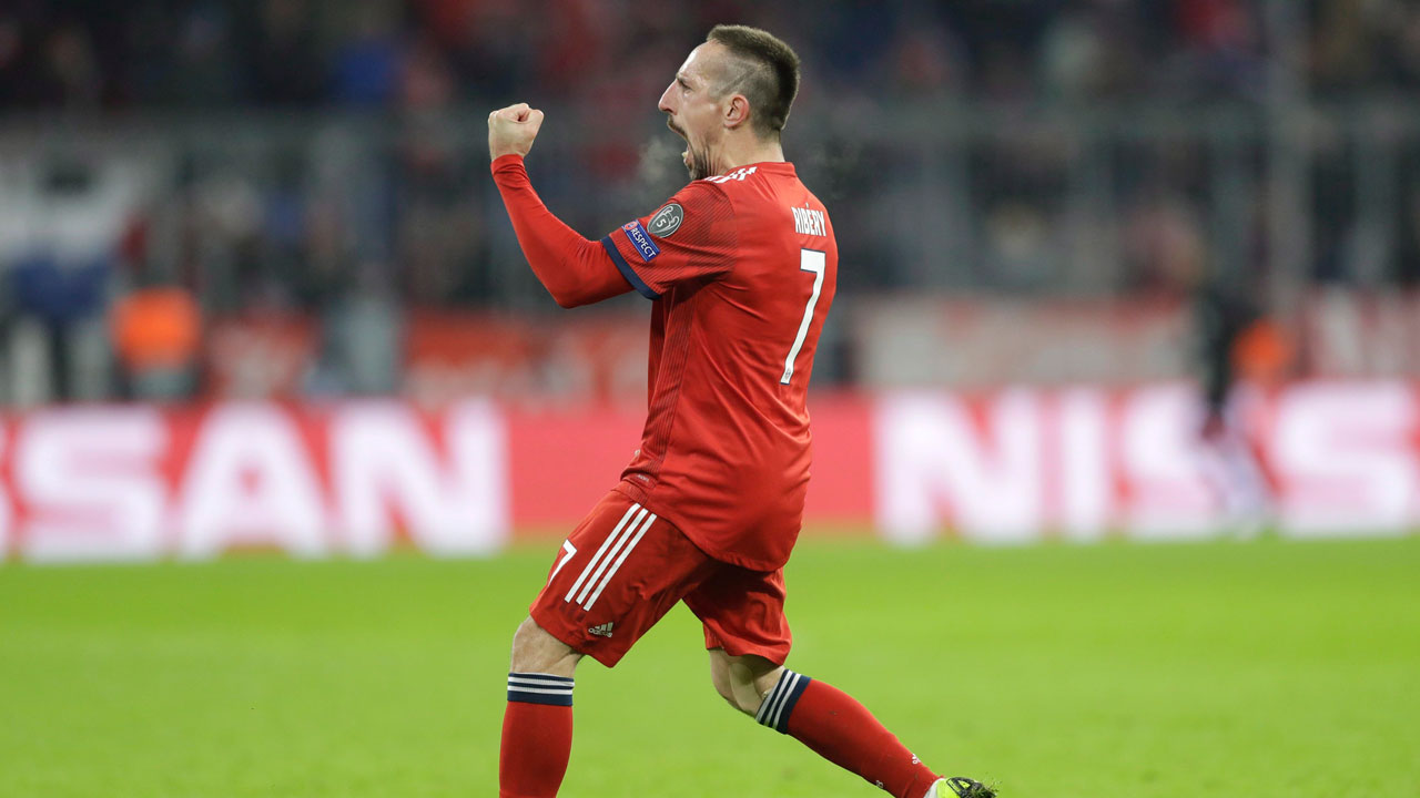 Soccer Riberry Veteran Ribery leads Bayern to 2nd place in Bundesliga