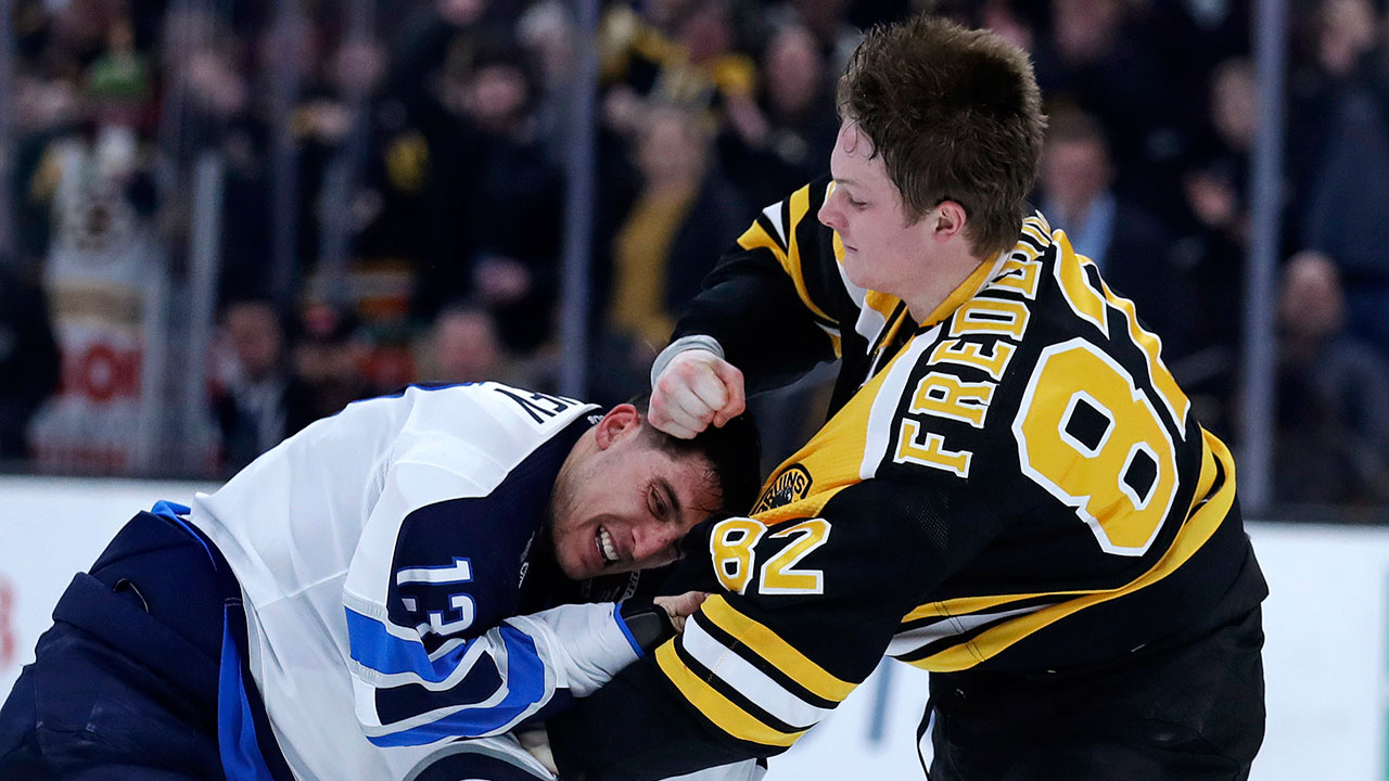 Trent Frederic: Bruins rookie's big fight in NHL debut thrills parents