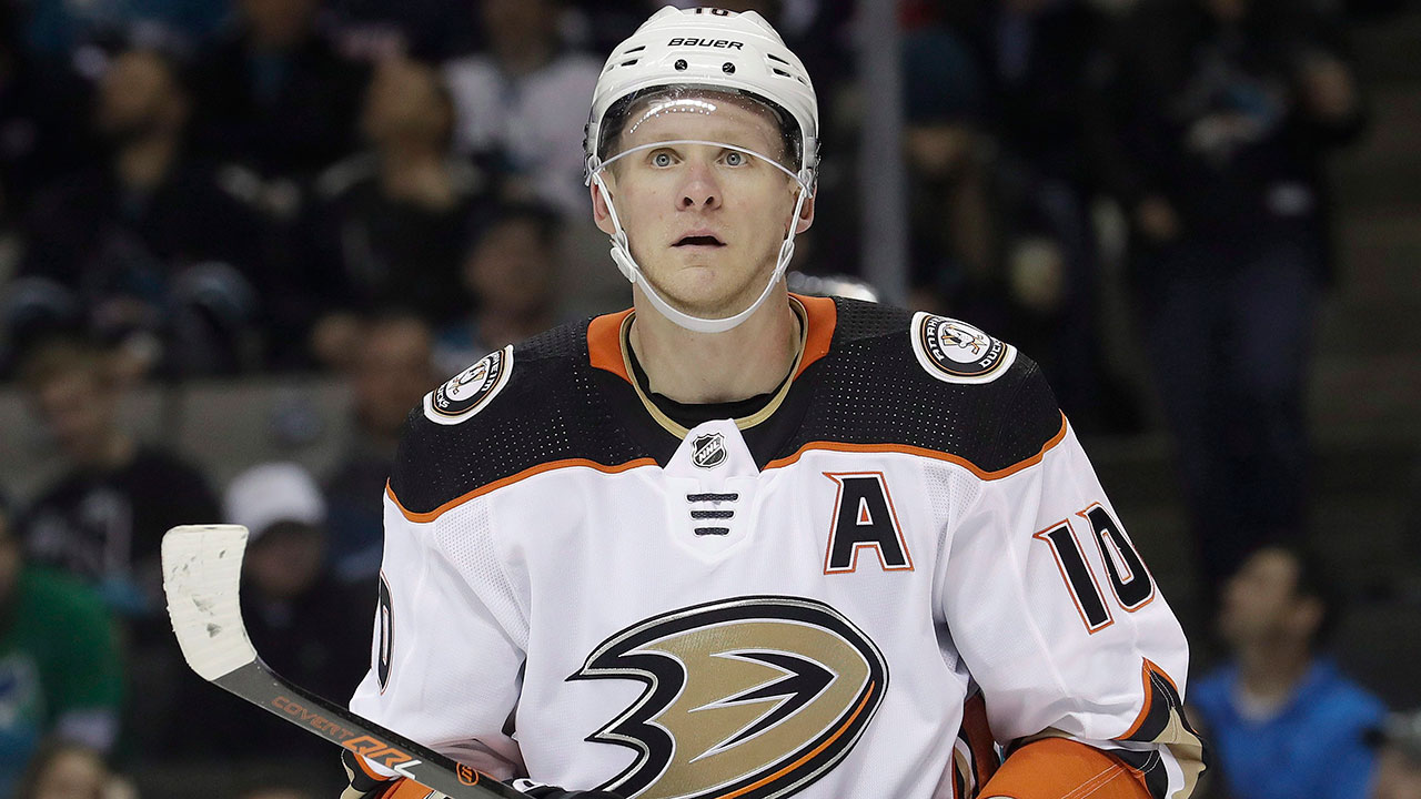 Corey Perry returns to Ducks practice for first ti