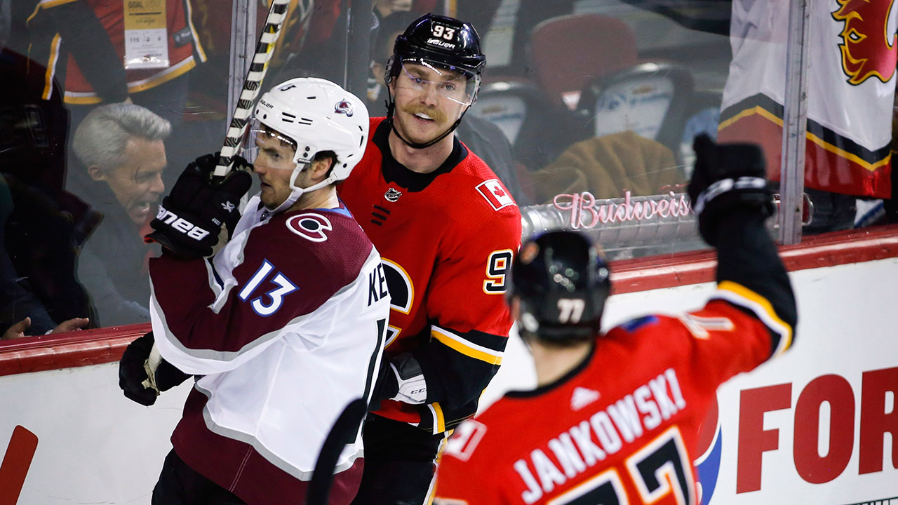 Flames Stay Hot, As The Avs' Continue To Slide Downhill
