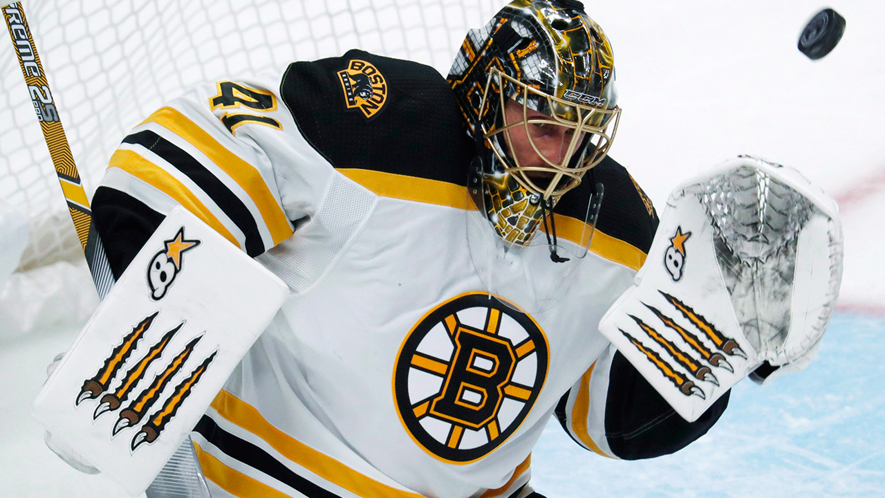 Bruins haven't said it yet, but their net belongs to Jaroslav