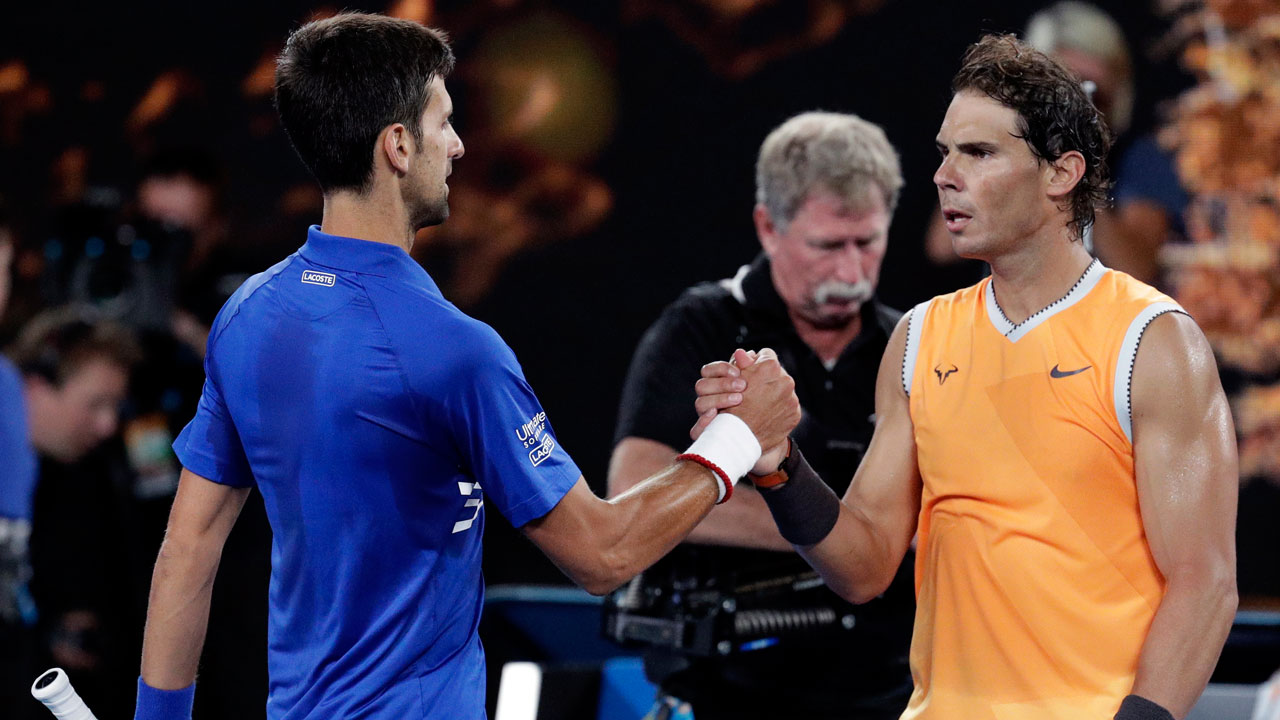 Nadal, Djokovic in Opposite Halves of Australian Open Draw