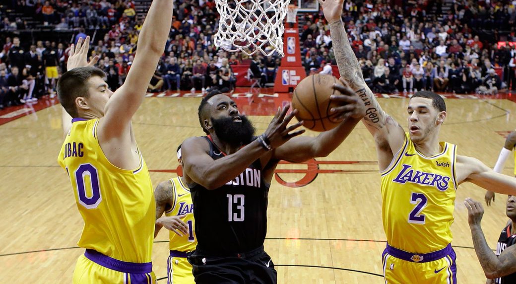 Harden Scores 48 Points Rockets Beat Lakers In Ot Sportsnet Ca