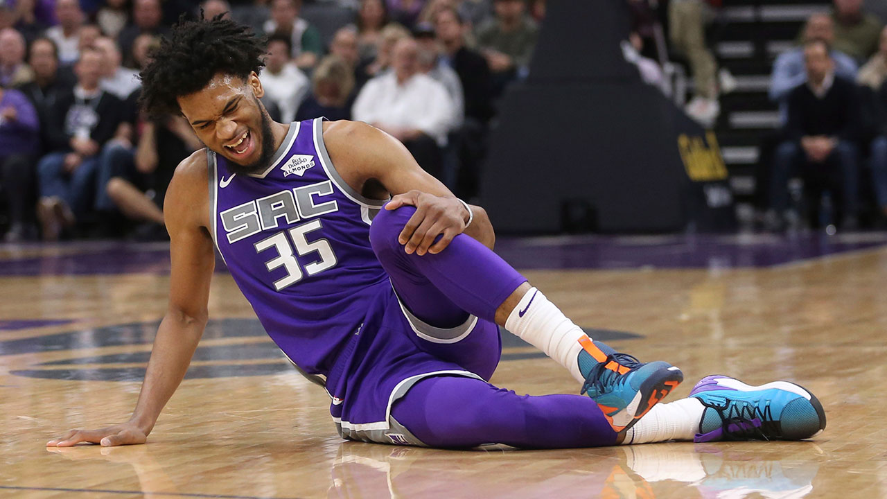 NBA-Kings-Bagley-reacts-after-injuring-knee